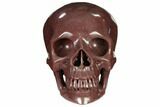 Realistic, Polished Purple Aventurine Skull #116464-1